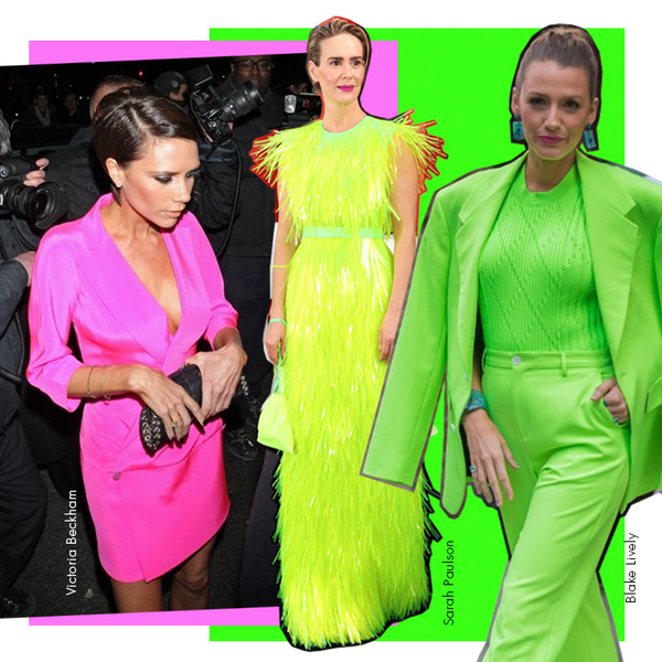 Dàn mỹ nhân Hollywood khoe sắc trong các trang phục Neon