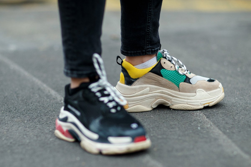Những mẫu sneaker của Balenciaga vô cùng độc đáo