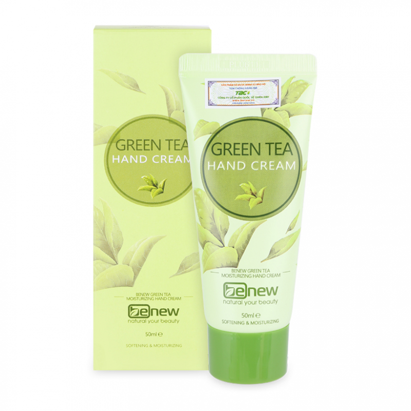Kem dưỡng da tay BENEW GREEN TEA HAND CREAM
