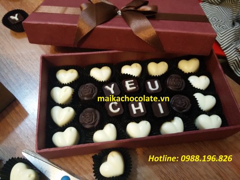 Chocolate ở cửa hàng Maika
