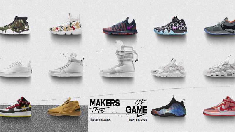 Nike mang đến nhiều mẫu sneaker đẹp mắt trong năm 2018