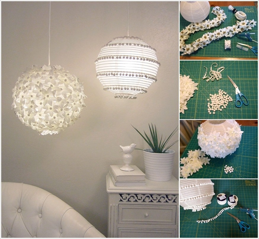Chiếc đèn lồng thủy tinh handmade đẹp