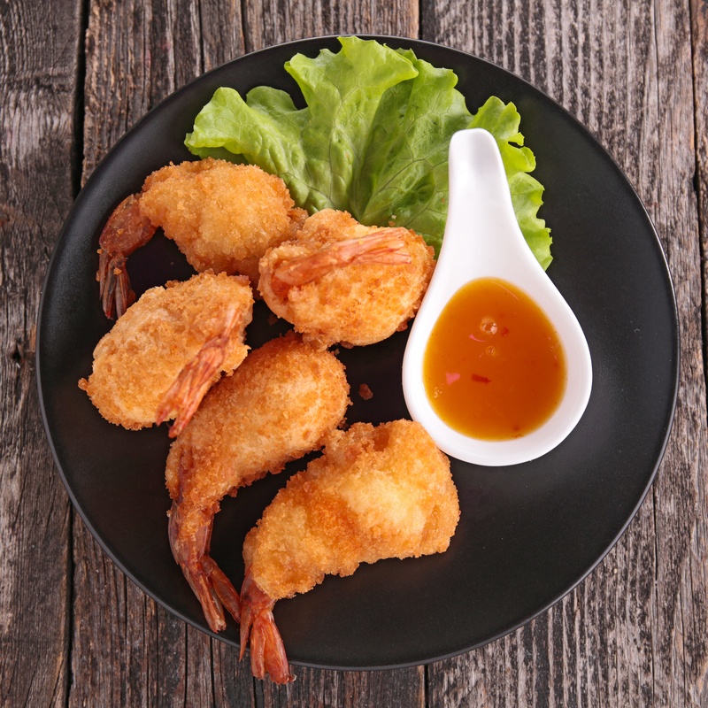 Món ngon đơn giản tôm chiên giòn