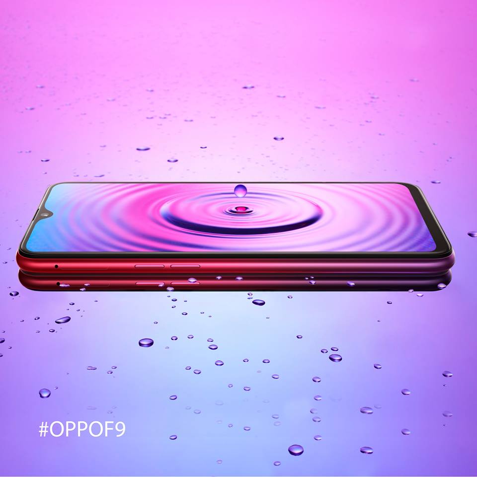 Oppo F9 4GB/64GB hỗ trợ livestream trận đấu đỉnh cao