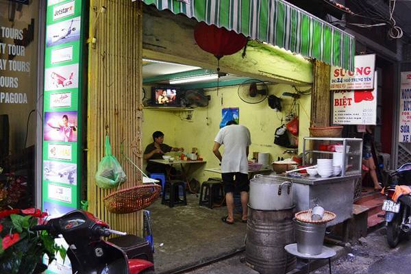 Phở Sướng phố Trung Yên