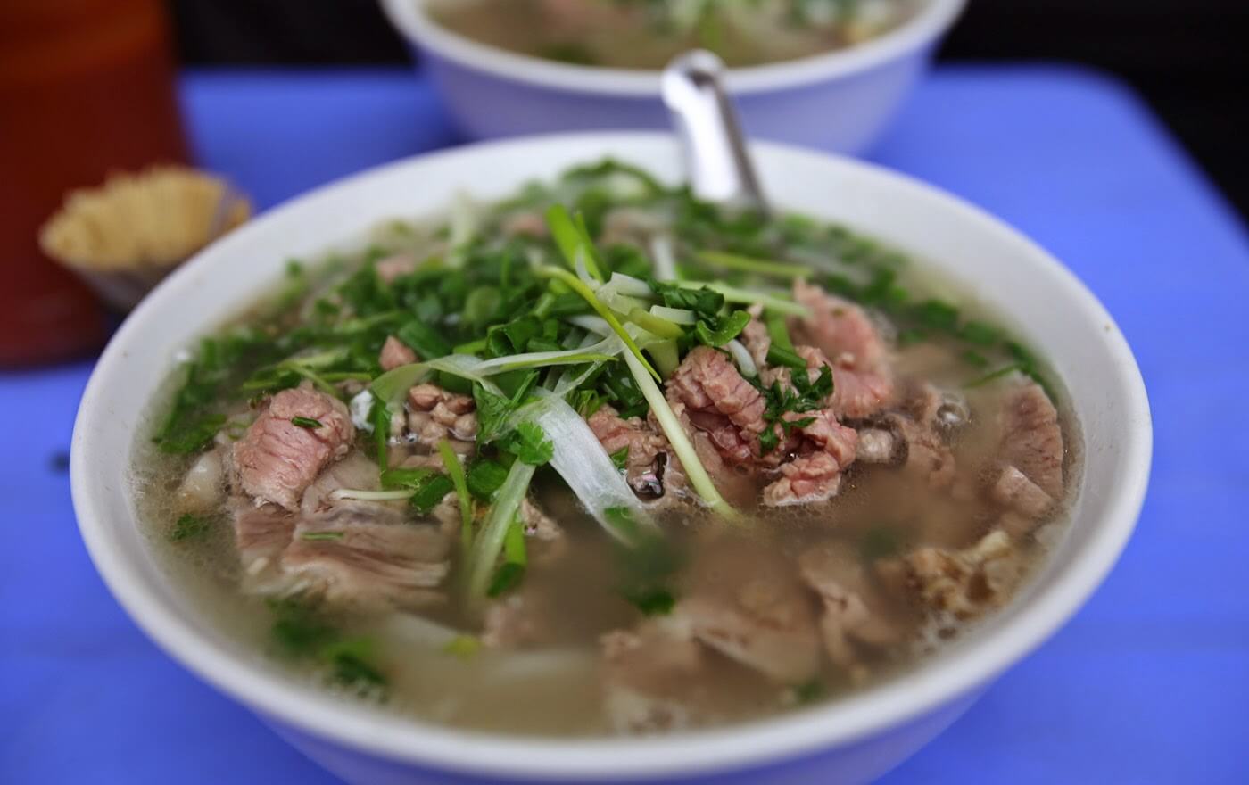 Phở Bát Đàn - món ăn sáng không thể thiếu của nhiều người Hà Nội (ảnh sưu tầm)