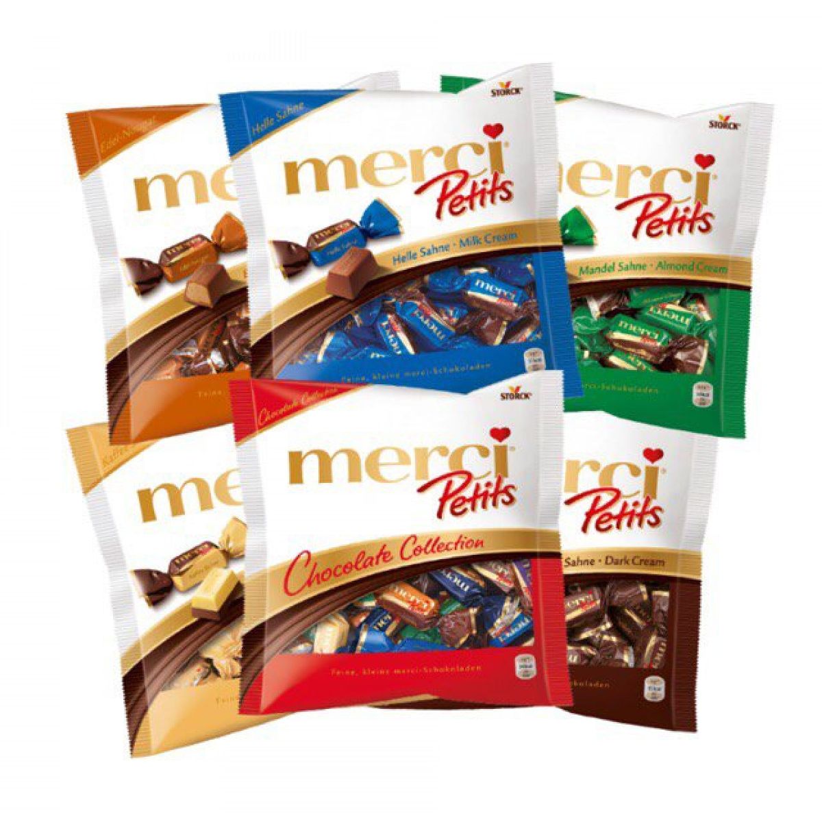 Kẹo sô cô la Merci Petits nhiều chọn lựa hương vị đa dạng trong dịp Tết 