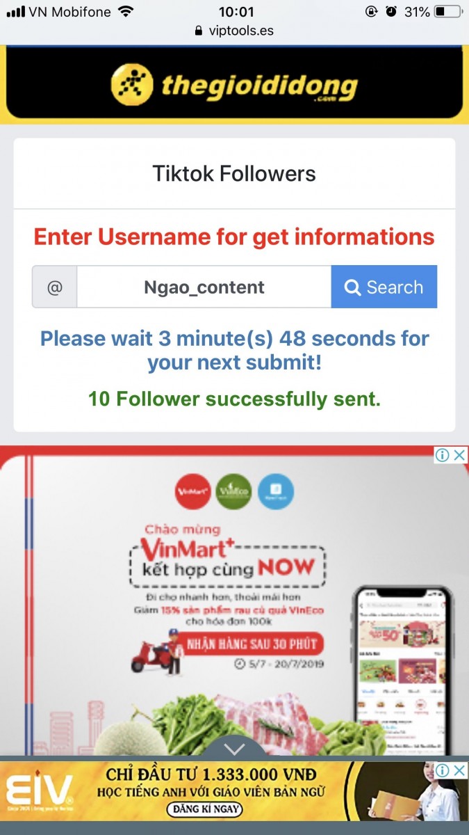 Hướng dẫn cách Hack View, Like, Follow TikTok Mobile, PC an toàn miễn phí 2020