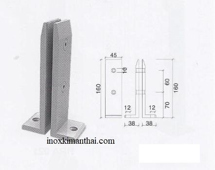 Trụ Lửng Inox đẹp