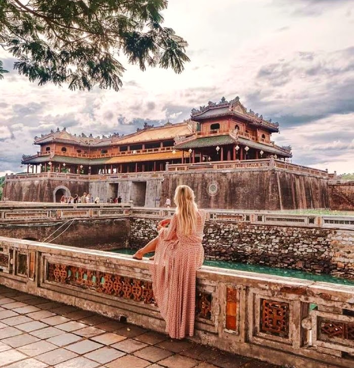 Vẻ đẹp cổ kính từ kinh thành Huế.