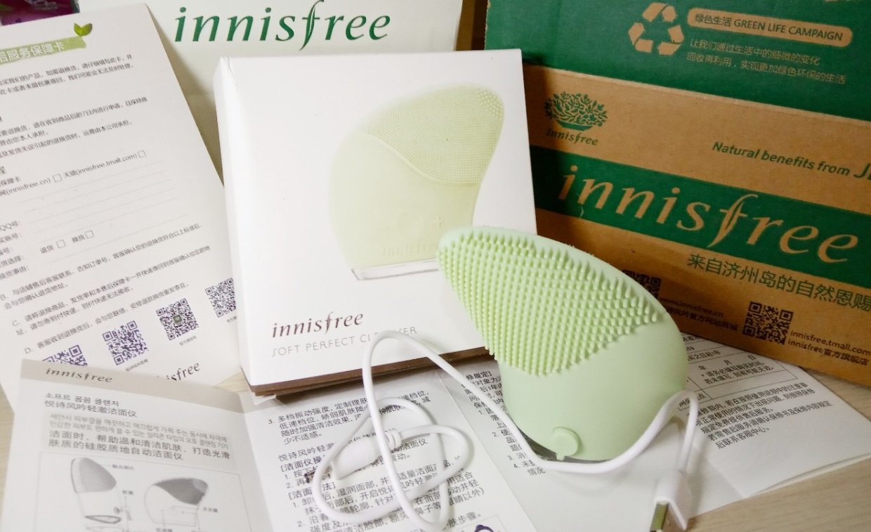 Review máy rửa mặt innisfree - Xưởng Áo Đoàn Thanh Niên