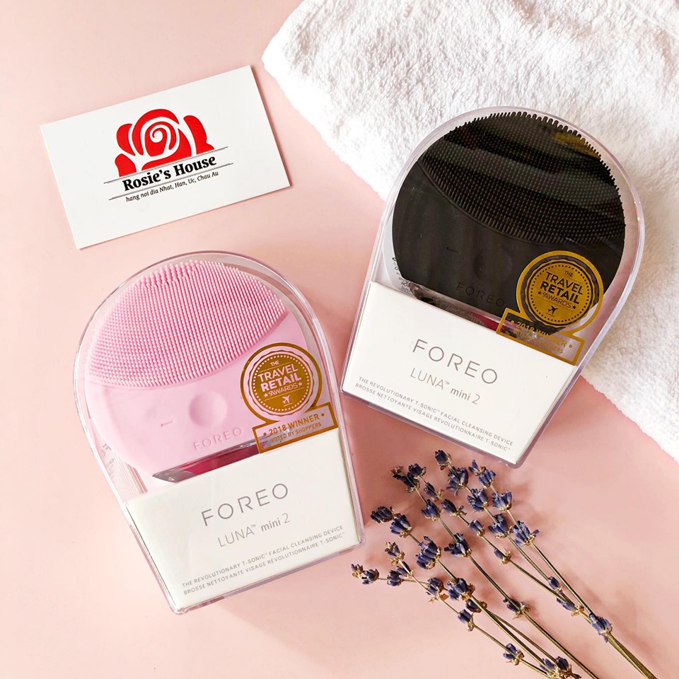 Máy Rửa Mặt Foreo Luna Mini 2- màu đen - Rosie Cosmetics