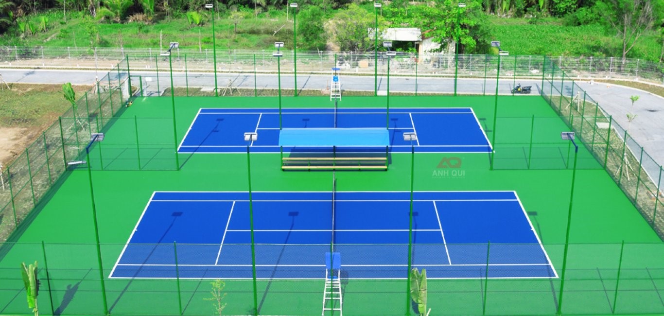 Kích thước sân tennis chuẩn quốc tế 36 feet | Trình Thuận Phát