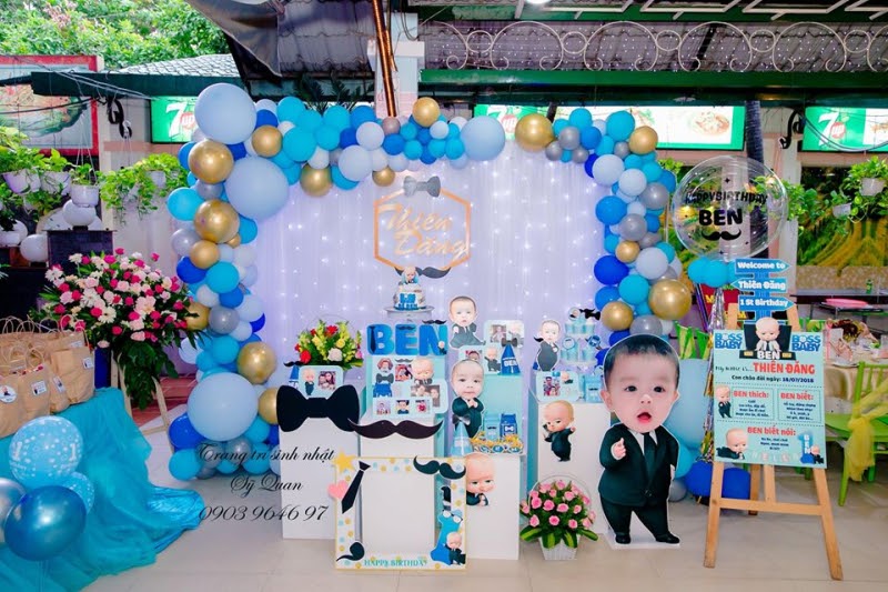 Trang trí sinh nhật tại Thảo Party