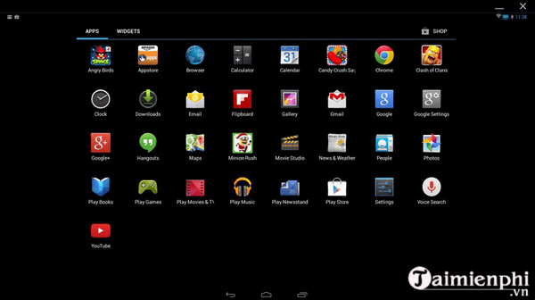 phan mem gia lap android amiduos