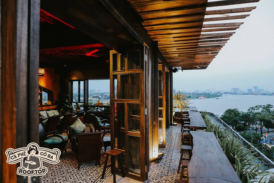 Cà phê Cô Ba Sài Gòn Rooftop