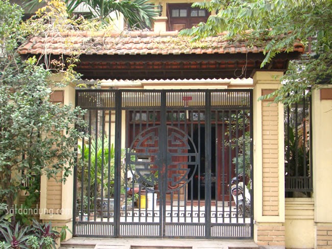 cổng nhà đẹp kiểu phương đông