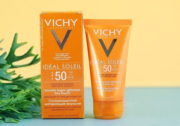 Vichy Ideal Soleil SPF 50 Mattifying Face Fluid Dry Touch