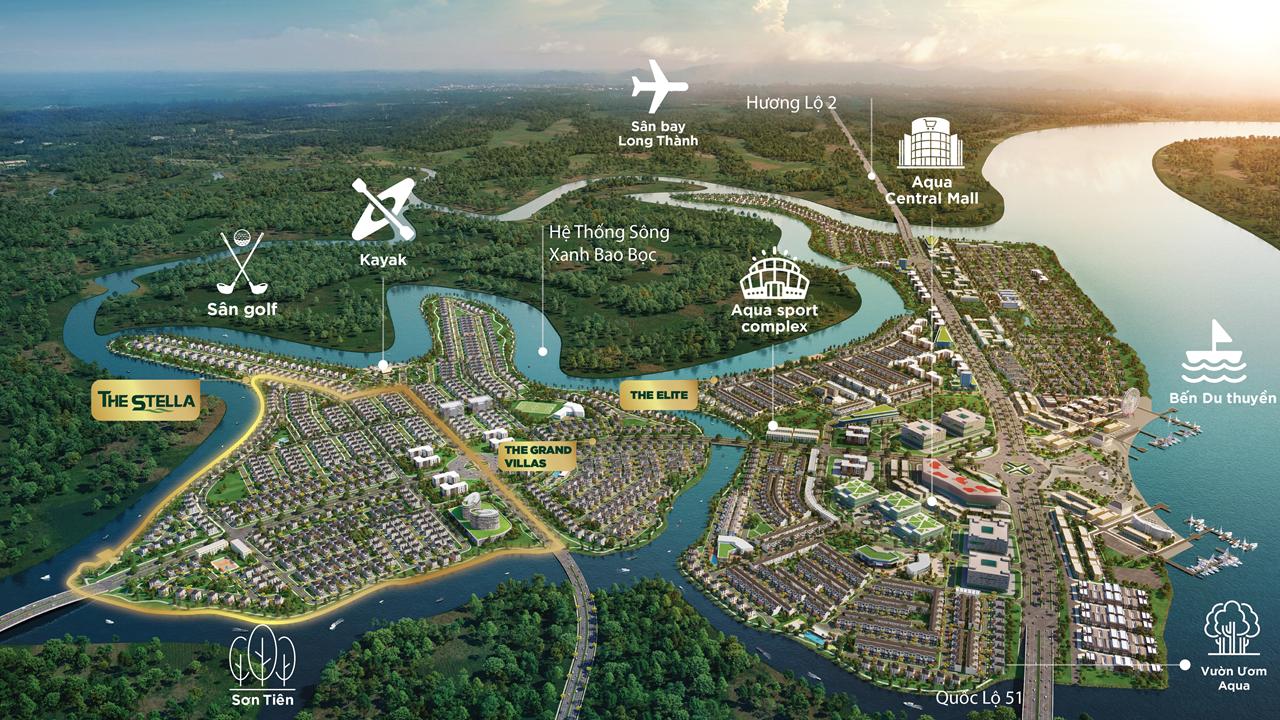 Dự án The Stella Aqua City 】Shophouse, Nhà Phố do Novaland Phát Triển