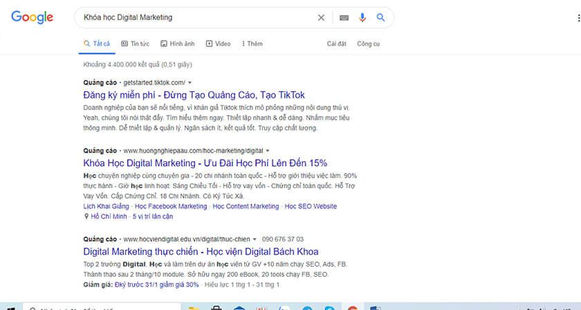 Cac Loai Quang Cao Google Google Search