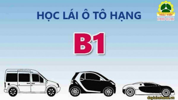 học lái xe ô tô hạng B1