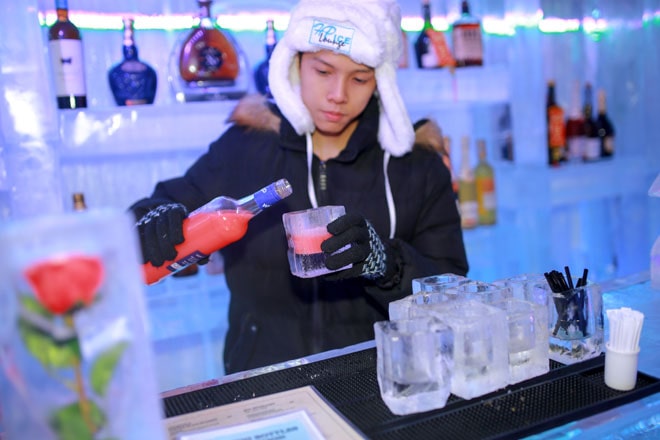 Cafe băng – HP ICE Lounge – Quán Cafe Độc Và Lạ Ở Sài Gòn