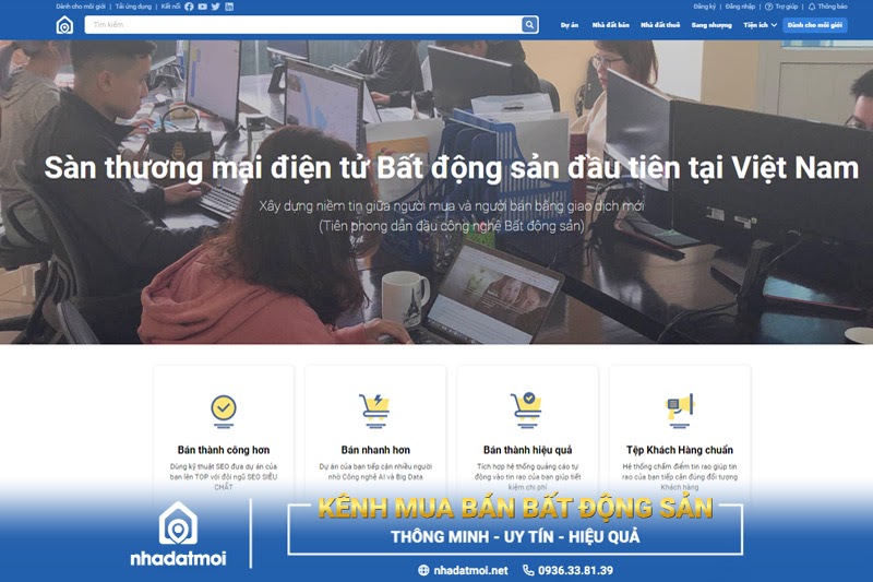 Nhà Đất Mới - sàn thương mại điện tử bất động sản uy tín 
