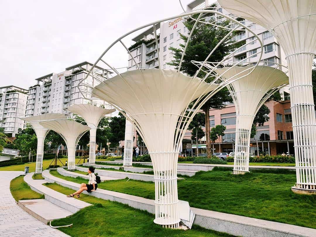 Không gian thoáng mát và độc đáo tại Sala Park - Nguồn ảnh: Internet