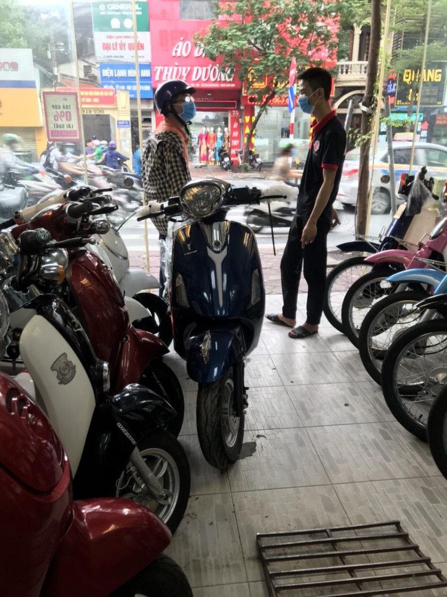 Xe Ga 50cc Vespa Vmotor Chính Hãng Chất Lượng Cao Cấp