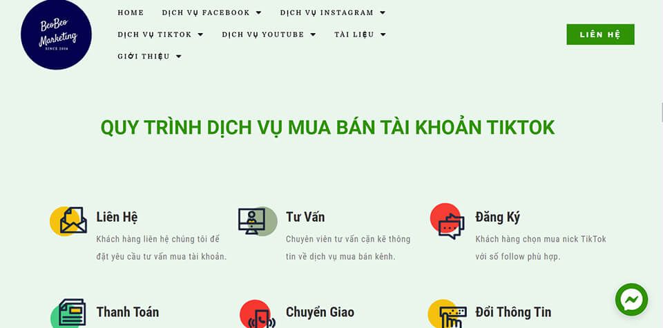 Dich Vu Mua Ban Nick Tiktok Tai Beo Marketing