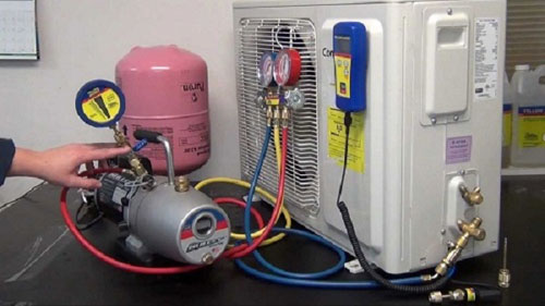 Nạp gas cho máy lạnh khi máy có dấu hiệu hết gas