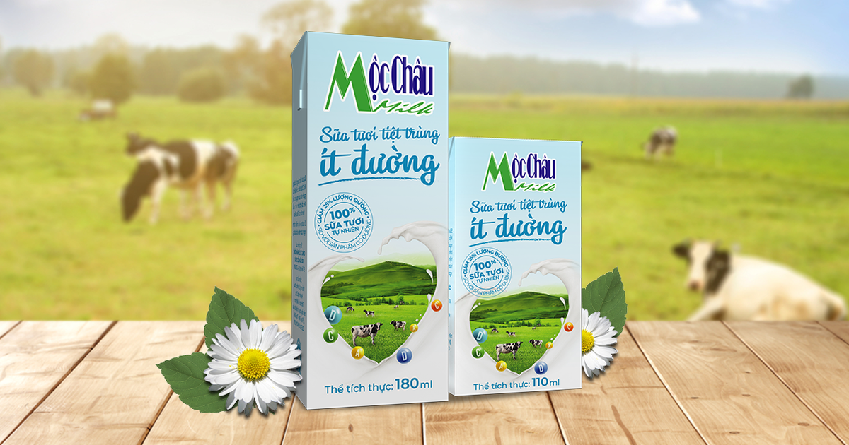 Sữa tươi ít đường Mộc Châu Milk: Sản phẩm chất lượng từ công ty trên 60 năm lịch sử | Báo Dân trí