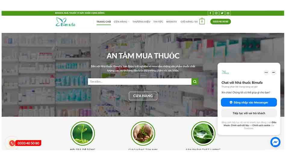 Nhà thuốc online Bimufa