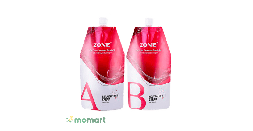 Thuốc ép/duỗi tóc không cần nhiệt Zone
