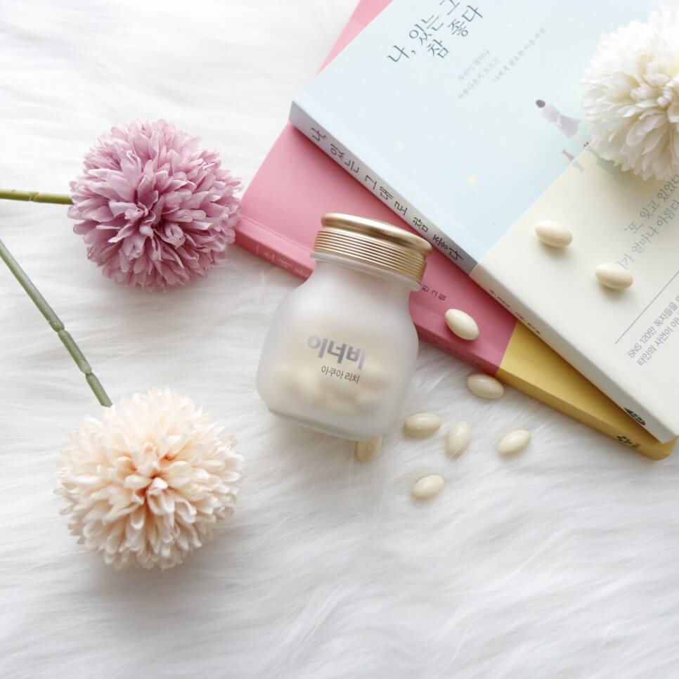 Review Viên Uống Innerb Aqua Rich Cấp Nước Collagen Cho Da