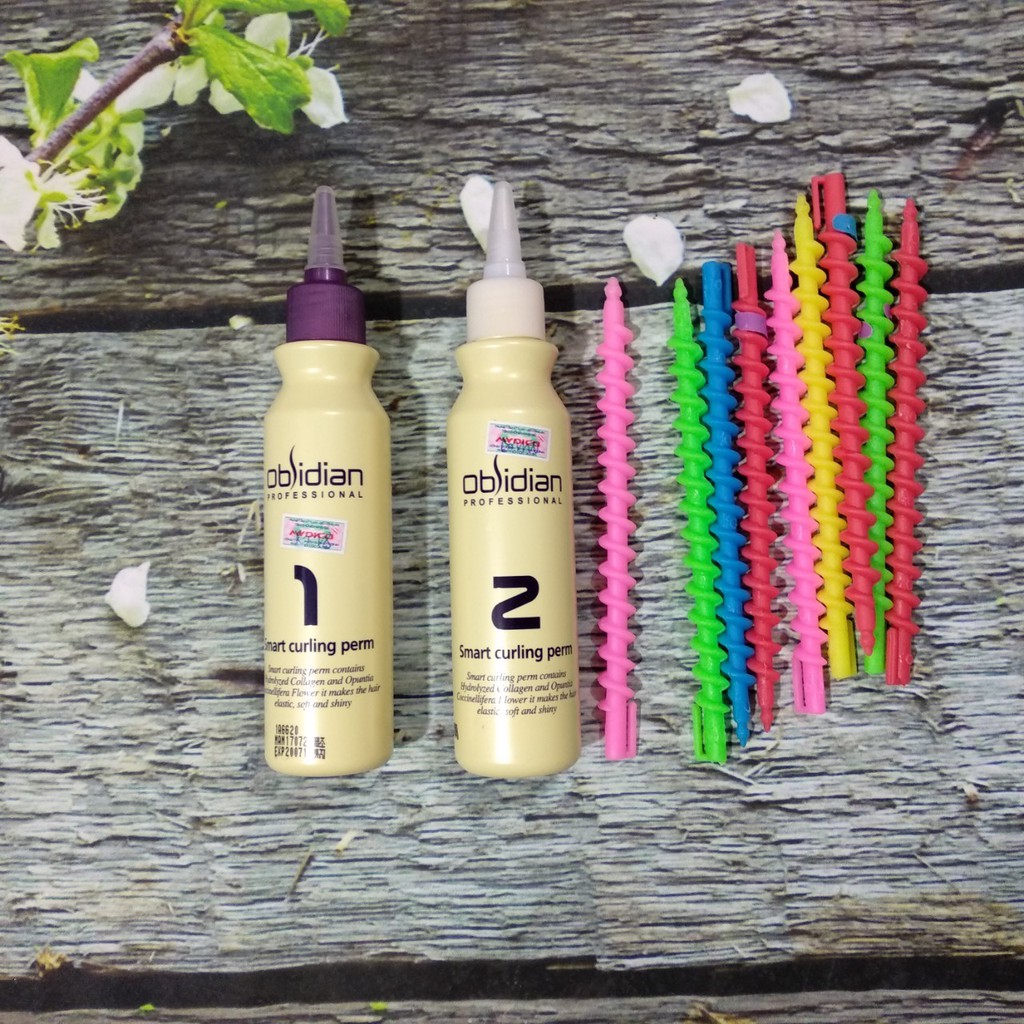 Combo thuốc uốn tóc obsidian tại nhà +24 cây uốn sóng - Sản phẩm chăm sóc tóc | bicicosmetics.net