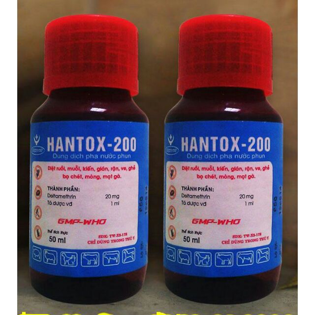Thuốc diệt côn trùng Hantox-200 | Những điều cần lưu ý - Cty Anh Thư