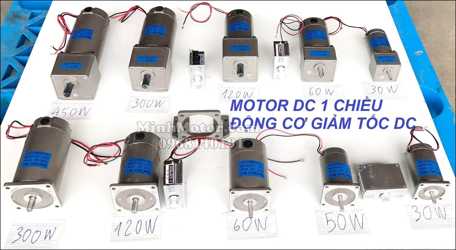 Mô tơ giảm tốc 24v