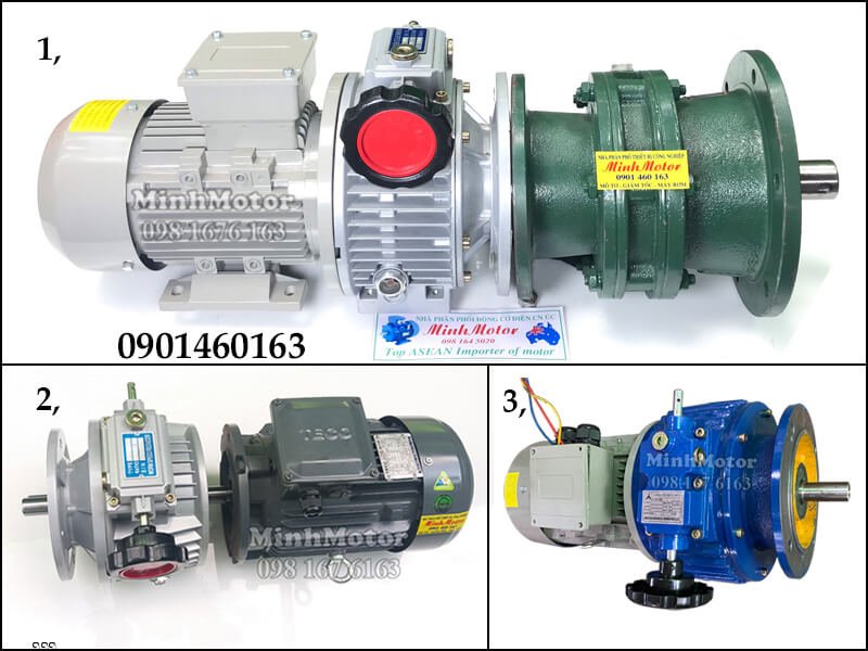 Motor giảm tốc mặt bích UDL