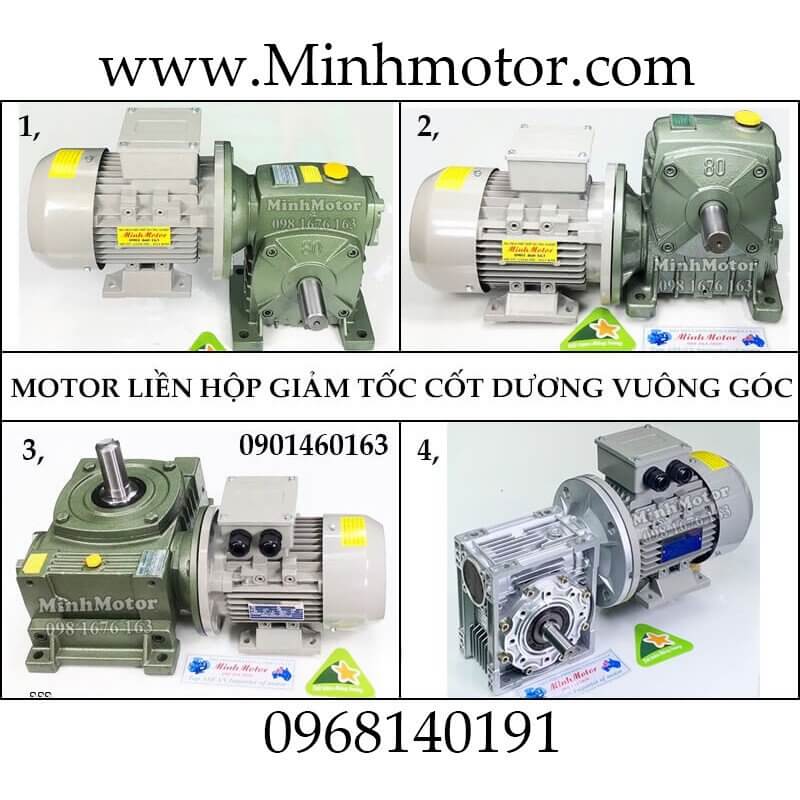 Motor giảm tốc trục vuông góc
