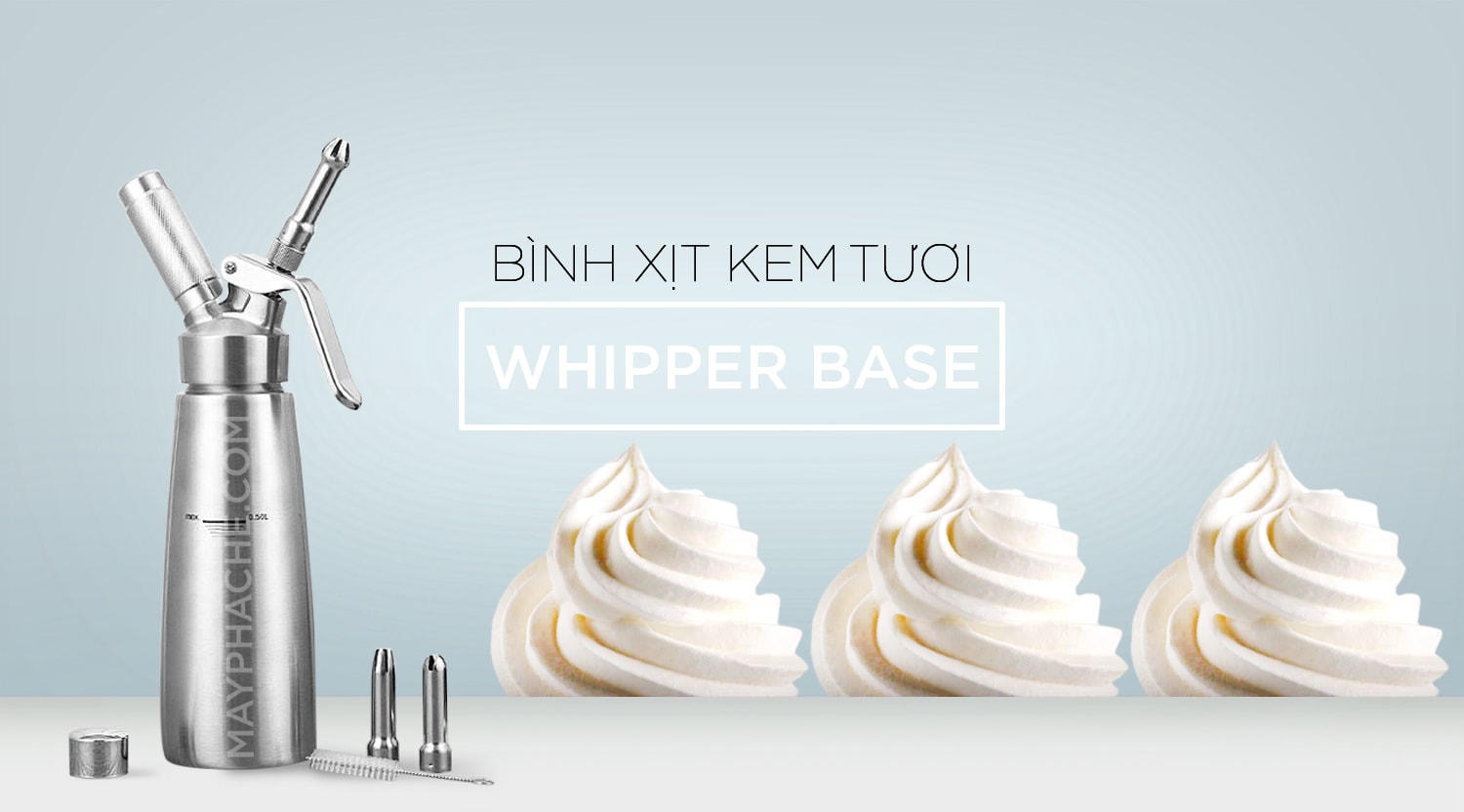 Bình xịt kem tươi là gì?