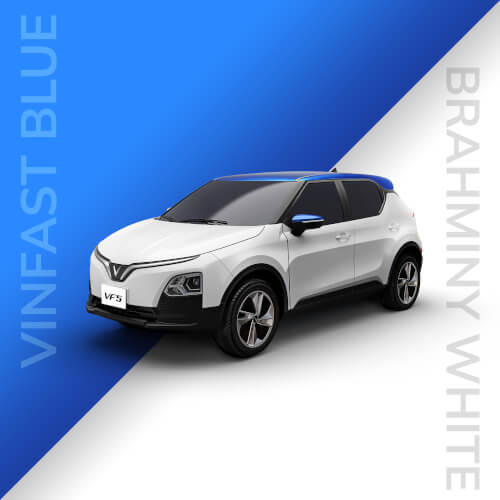 Cách phối màu nội ngoại thất VF 5 Plus mới nhất 2022