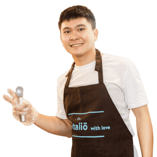 Khóa học làm kem tươi của Italio