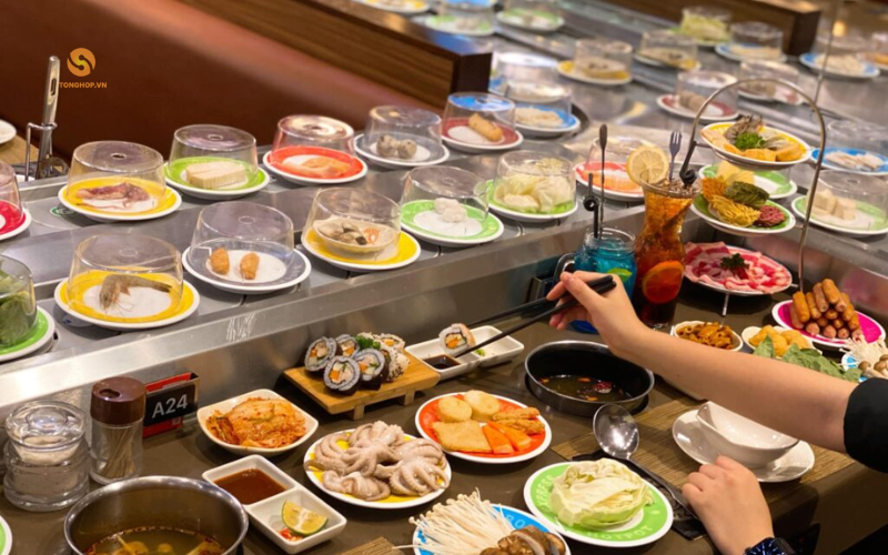 lẩu băng chuyền Osaka