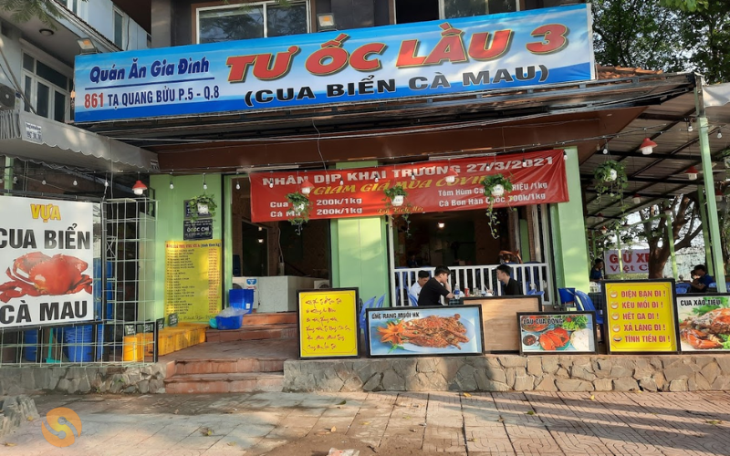 Quán hải sản Bình Thạnh 8