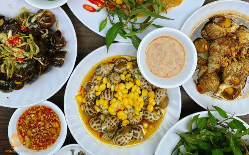 Quán ốc ngon Quận 1