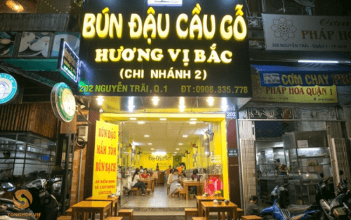 Bún đậu mắm tôm Quận 1