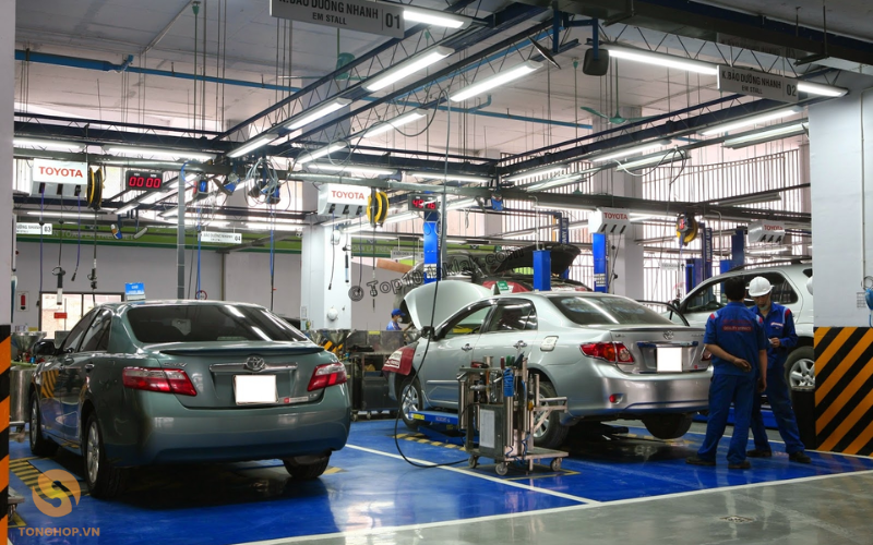 Garage ô tô tại TP.HCM 12