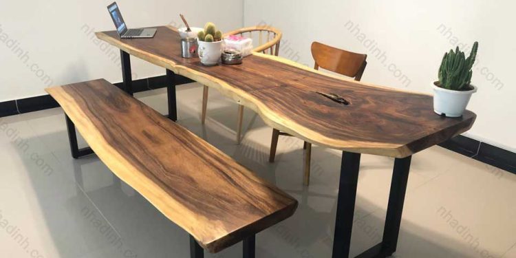 Bàn Gỗ Me Tây Và Những Không Gian Phù Hợp