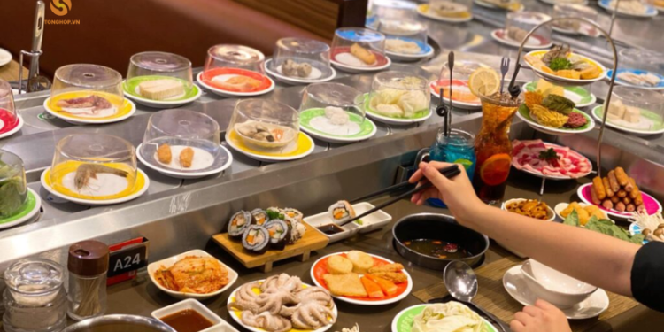 lẩu băng chuyền Osaka